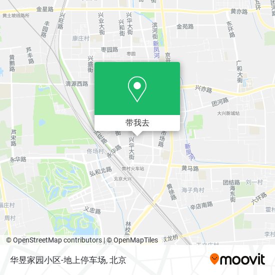 华昱家园小区-地上停车场地图