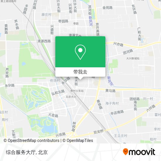 综合服务大厅地图