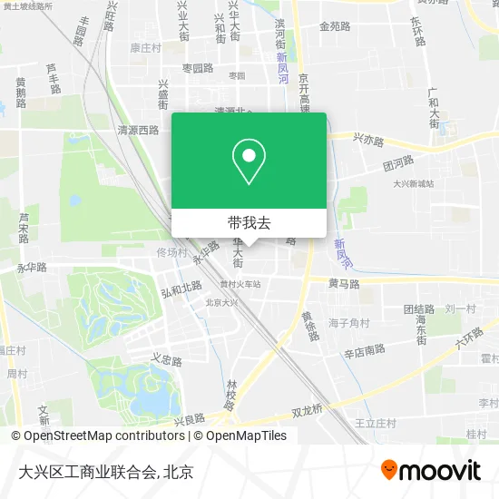 大兴区工商业联合会地图