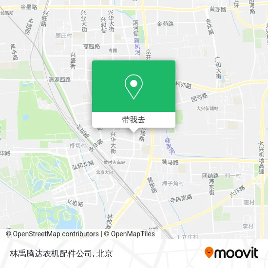 林禹腾达农机配件公司地图