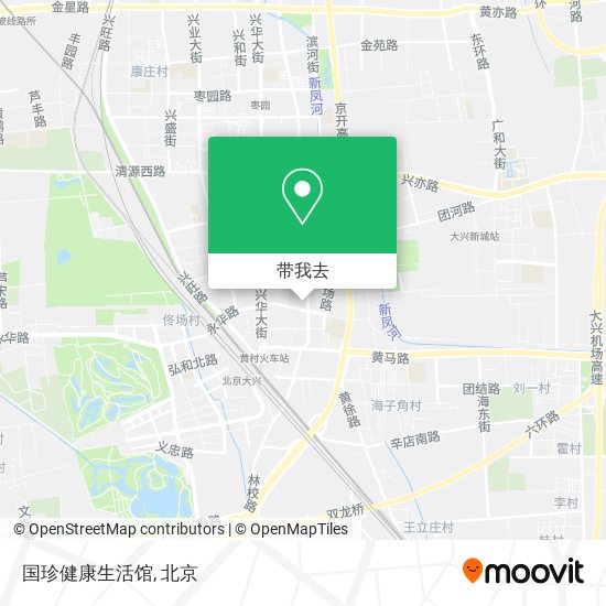 国珍健康生活馆地图