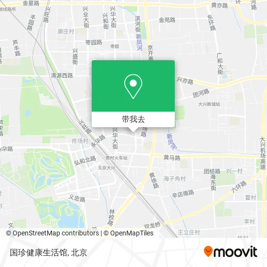 国珍健康生活馆地图
