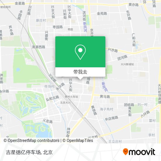 吉星德亿停车场地图