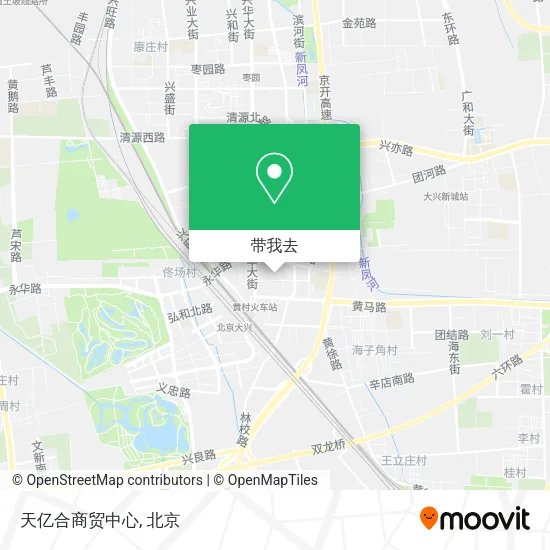 天亿合商贸中心地图