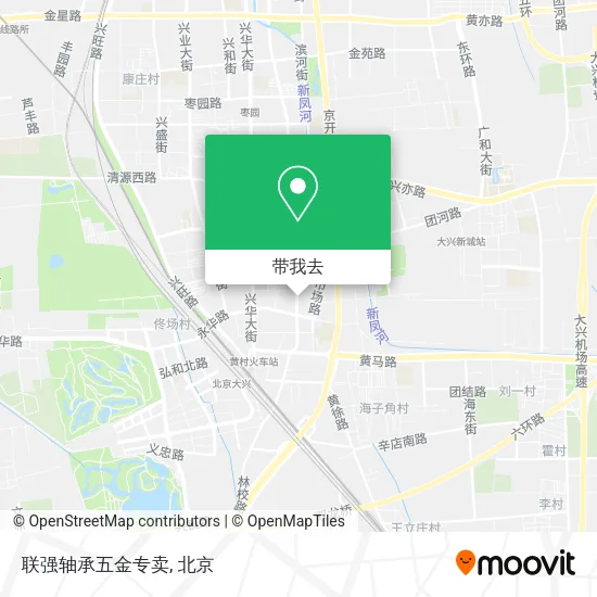 联强轴承五金专卖地图