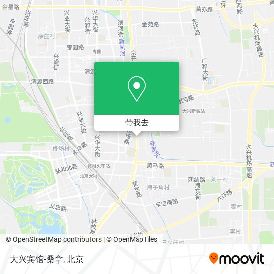 大兴宾馆-桑拿地图