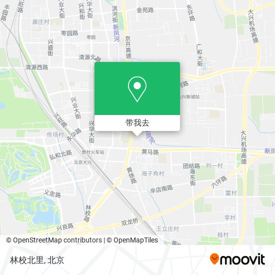 林校北里地图