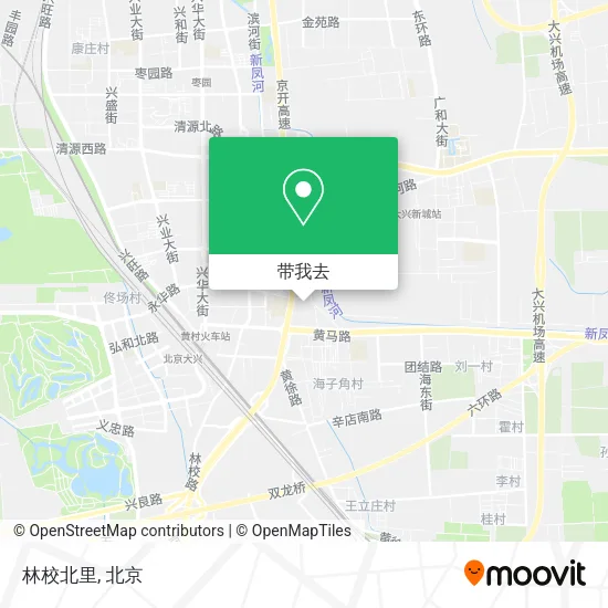 林校北里地图