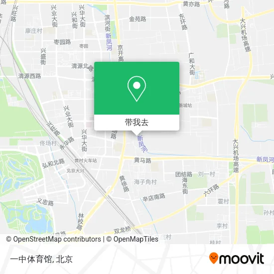 一中体育馆地图