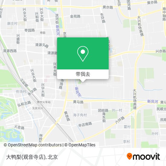 大鸭梨(观音寺店)地图