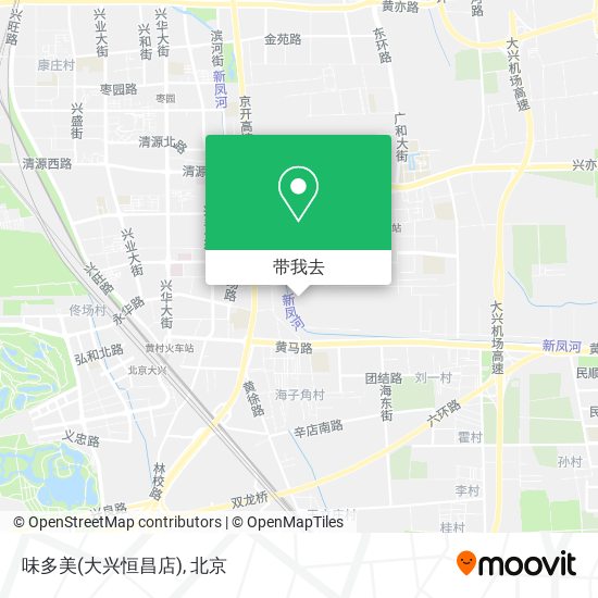 味多美(大兴恒昌店)地图