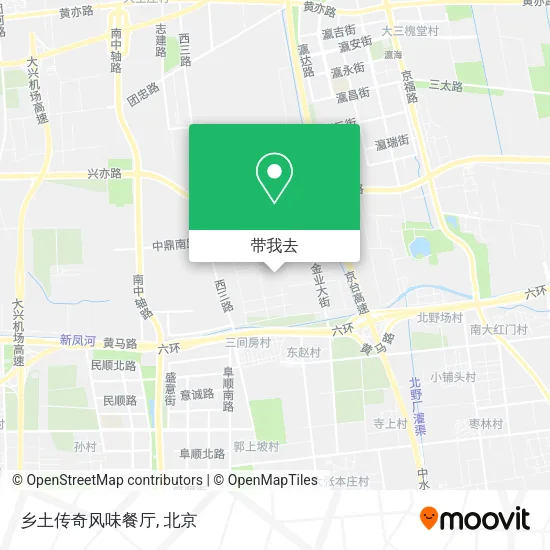 乡土传奇风味餐厅地图