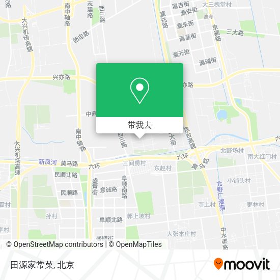 田源家常菜地图