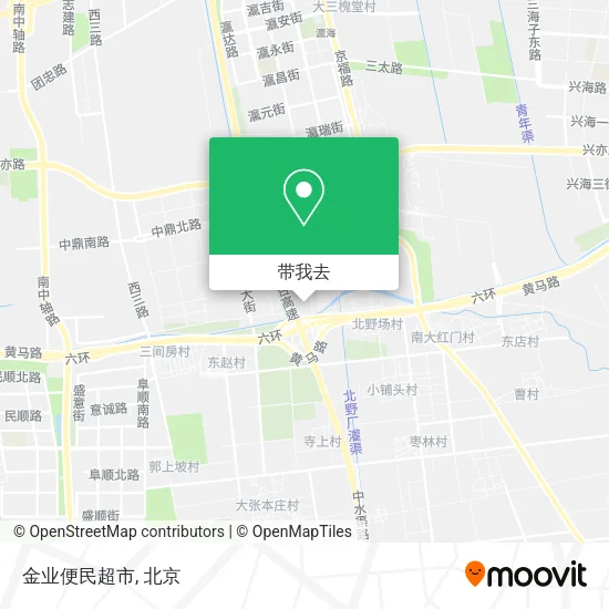 金业便民超市地图