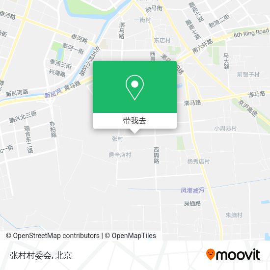 张村村委会地图