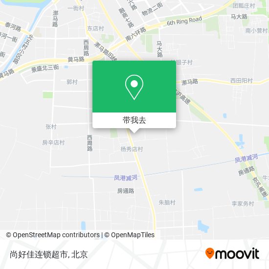 尚好佳连锁超市地图