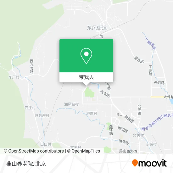 燕山养老院地图