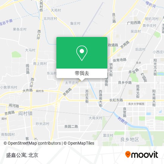 盛鑫公寓地图