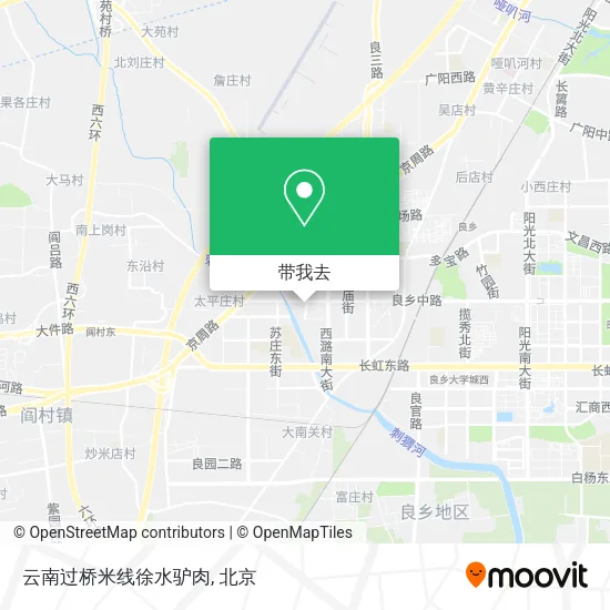 云南过桥米线徐水驴肉地图