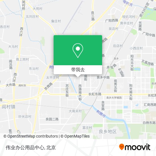伟业办公用品中心地图