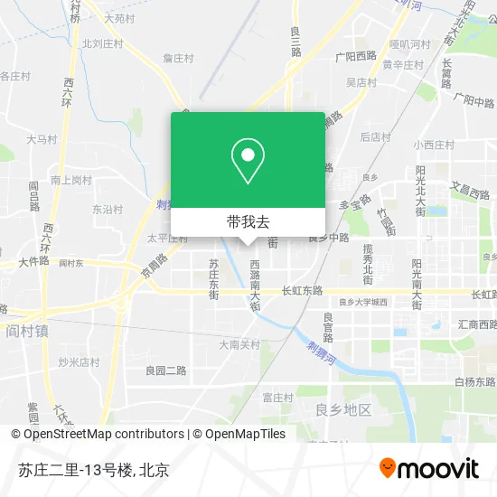 苏庄二里-13号楼地图
