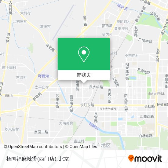 杨国福麻辣烫(西门店)地图