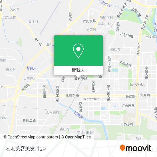 宏宏美容美发地图