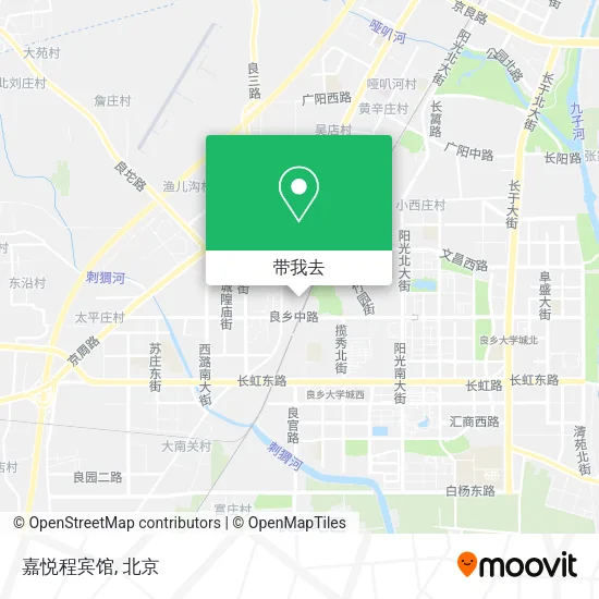 嘉悦程宾馆地图