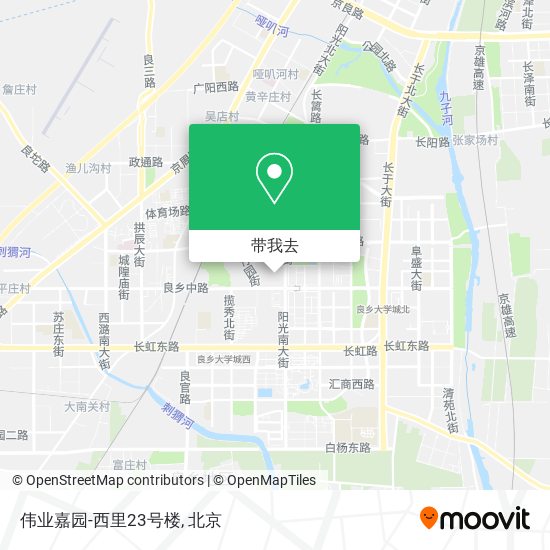 伟业嘉园-西里23号楼地图