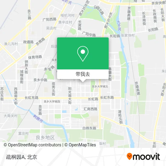 疏桐园A地图
