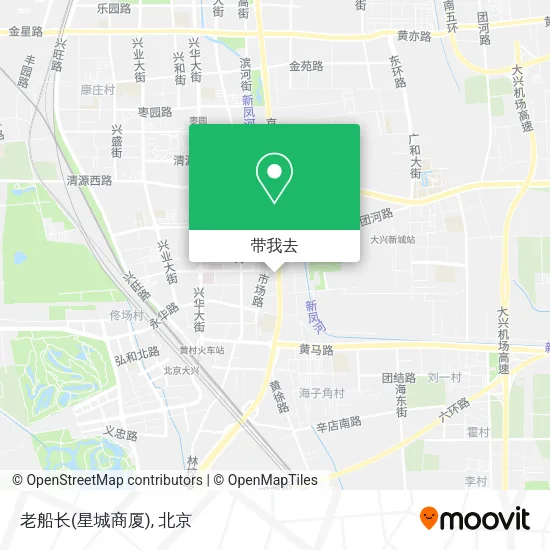 老船长(星城商厦)地图