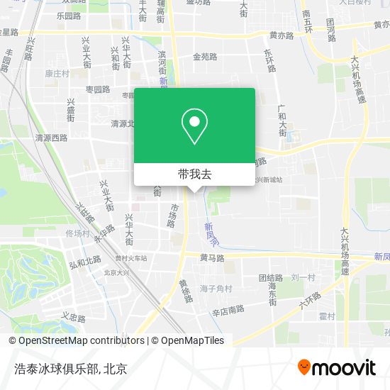浩泰冰球俱乐部地图