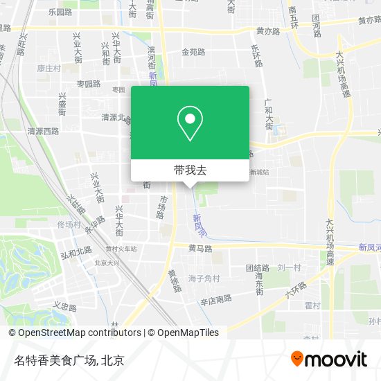 名特香美食广场地图