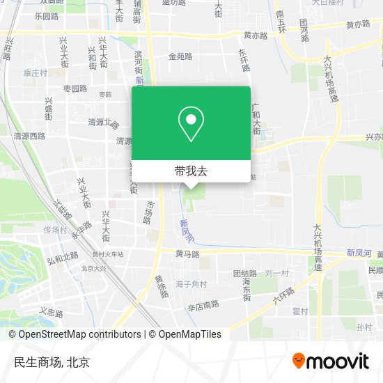 民生商场地图