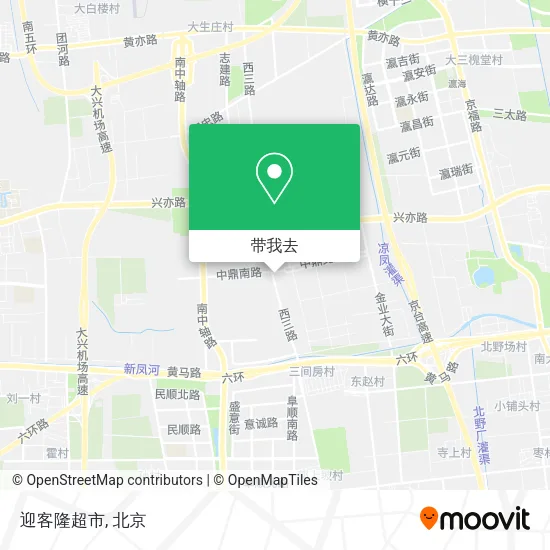 迎客隆超市地图