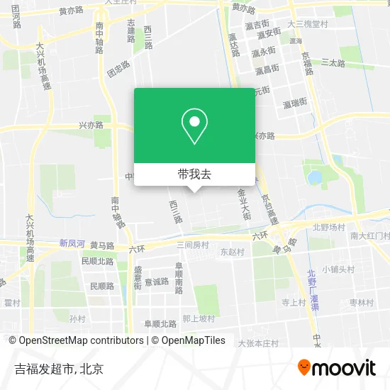 吉福发超市地图