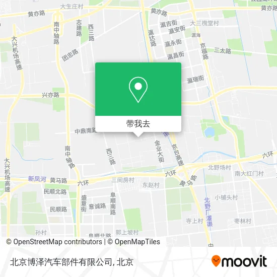 北京博泽汽车部件有限公司地图
