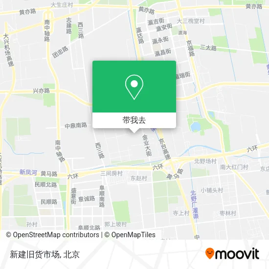新建旧货市场地图