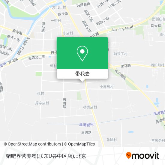 猪吧界营养餐(联东U谷中区店)地图