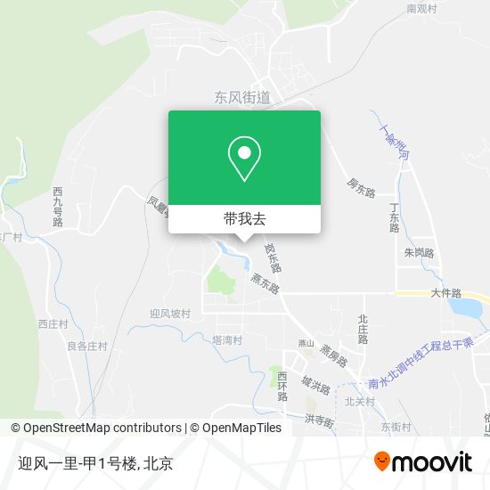 迎风一里-甲1号楼地图