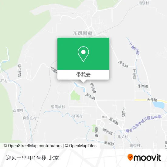 迎风一里-甲1号楼地图