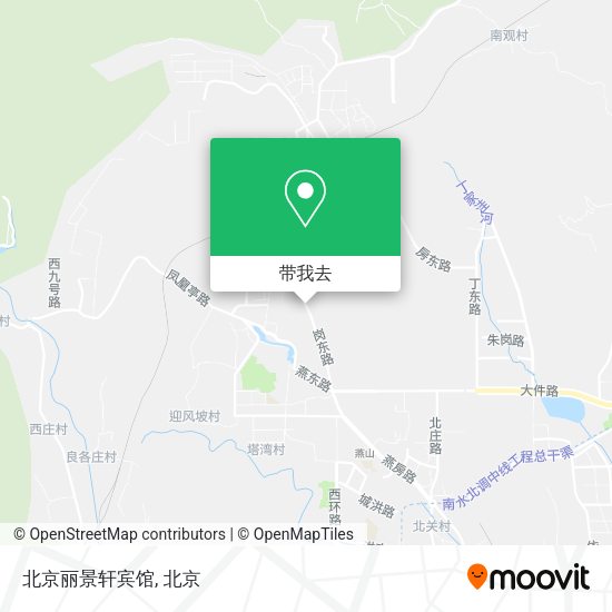 北京丽景轩宾馆地图