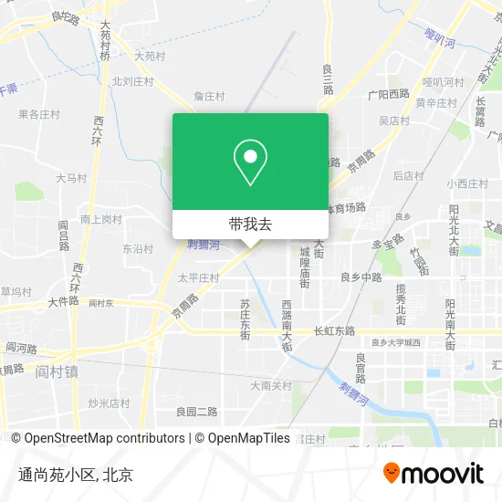 通尚苑小区地图