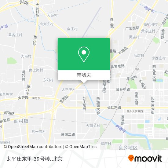太平庄东里-39号楼地图