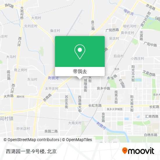 西潞园一里-9号楼地图