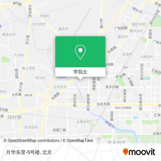月华东里-5号楼地图