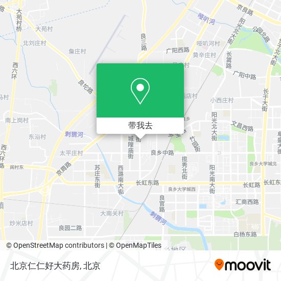北京仁仁好大药房地图