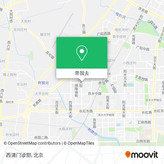 西潞门诊部地图