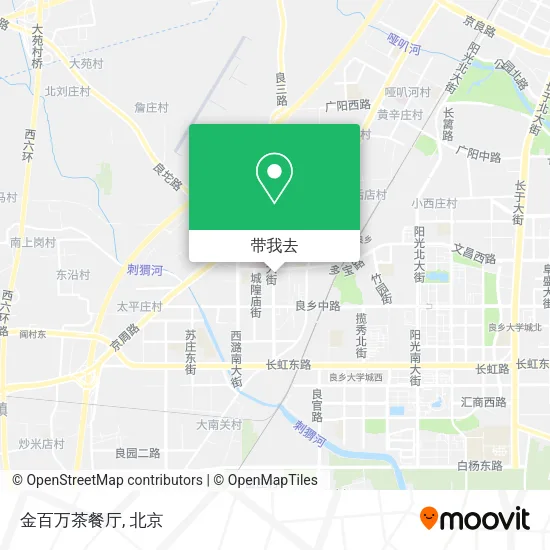 金百万茶餐厅地图