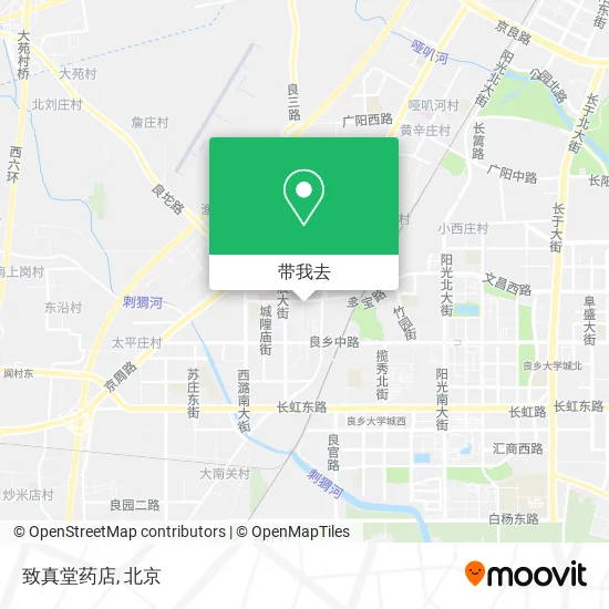 致真堂药店地图